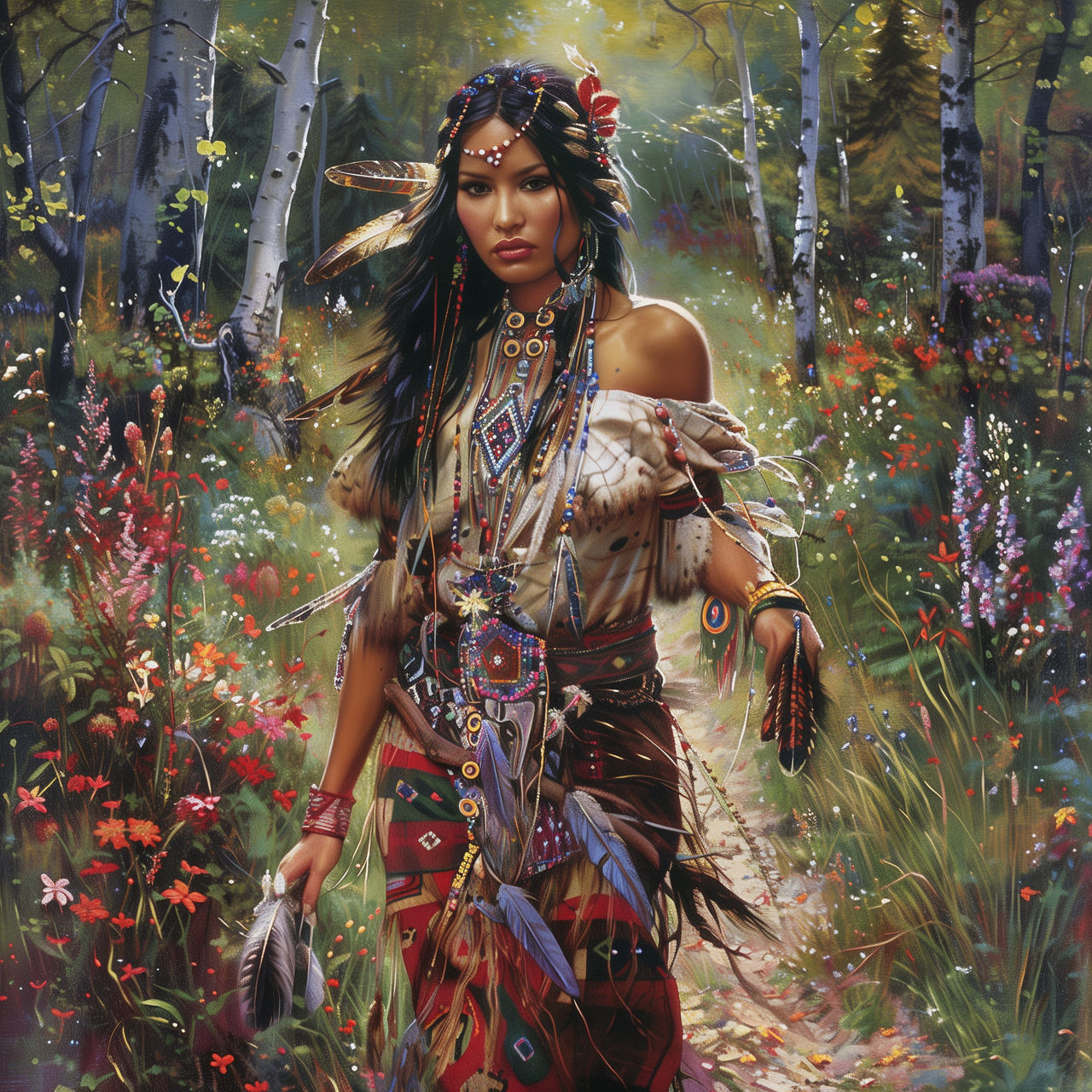 Native Girl by AzraelSeraph on DeviantArt