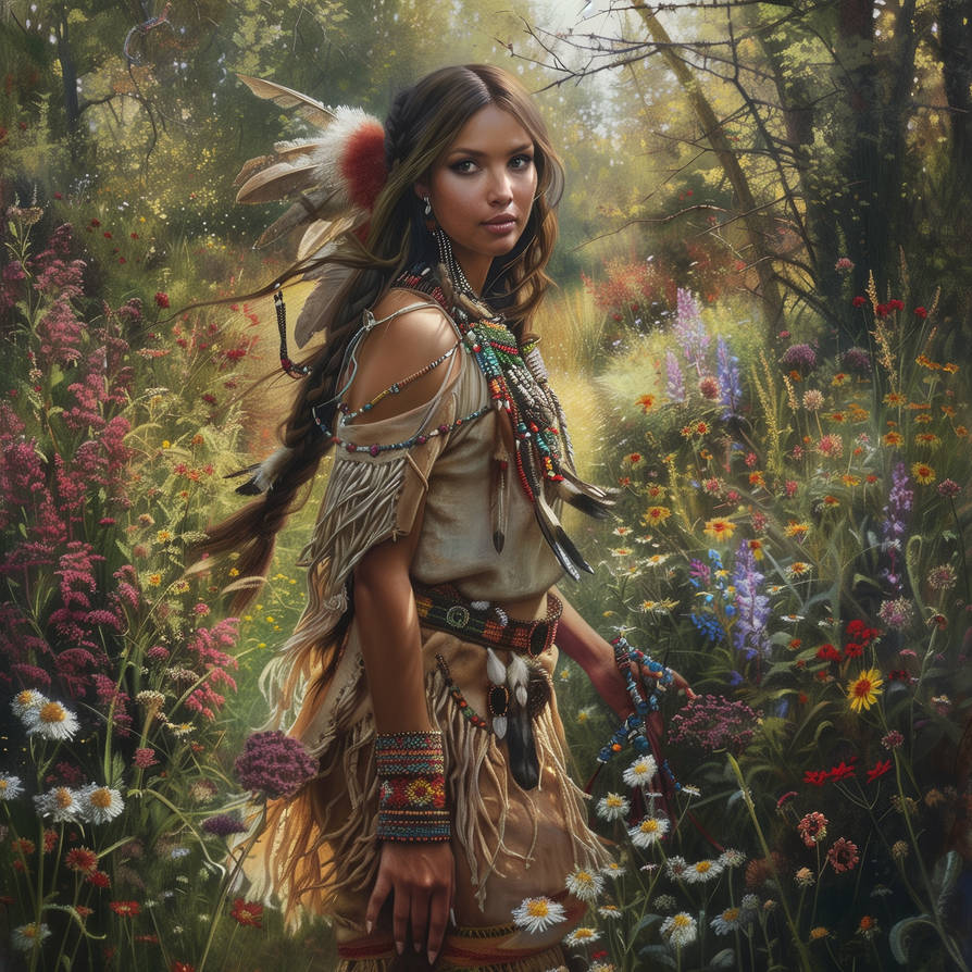 Native Girl by AzraelSeraph on DeviantArt