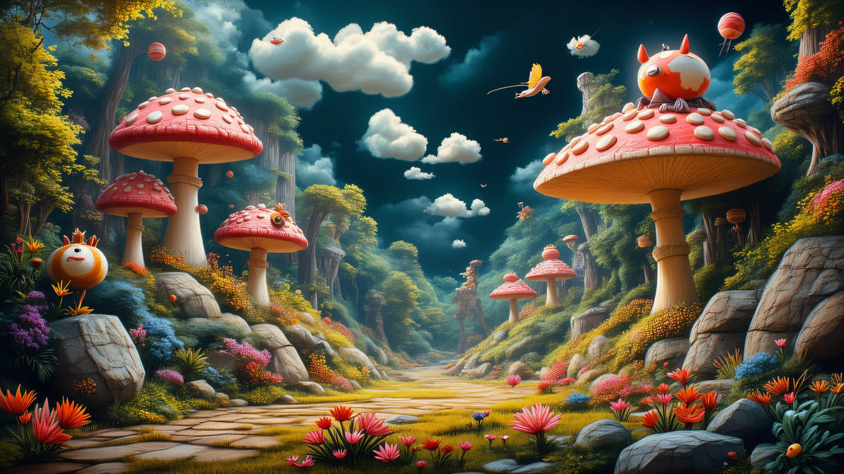 Wonderland Deviantart Wonderland by AzraelSeraph on DeviantArt