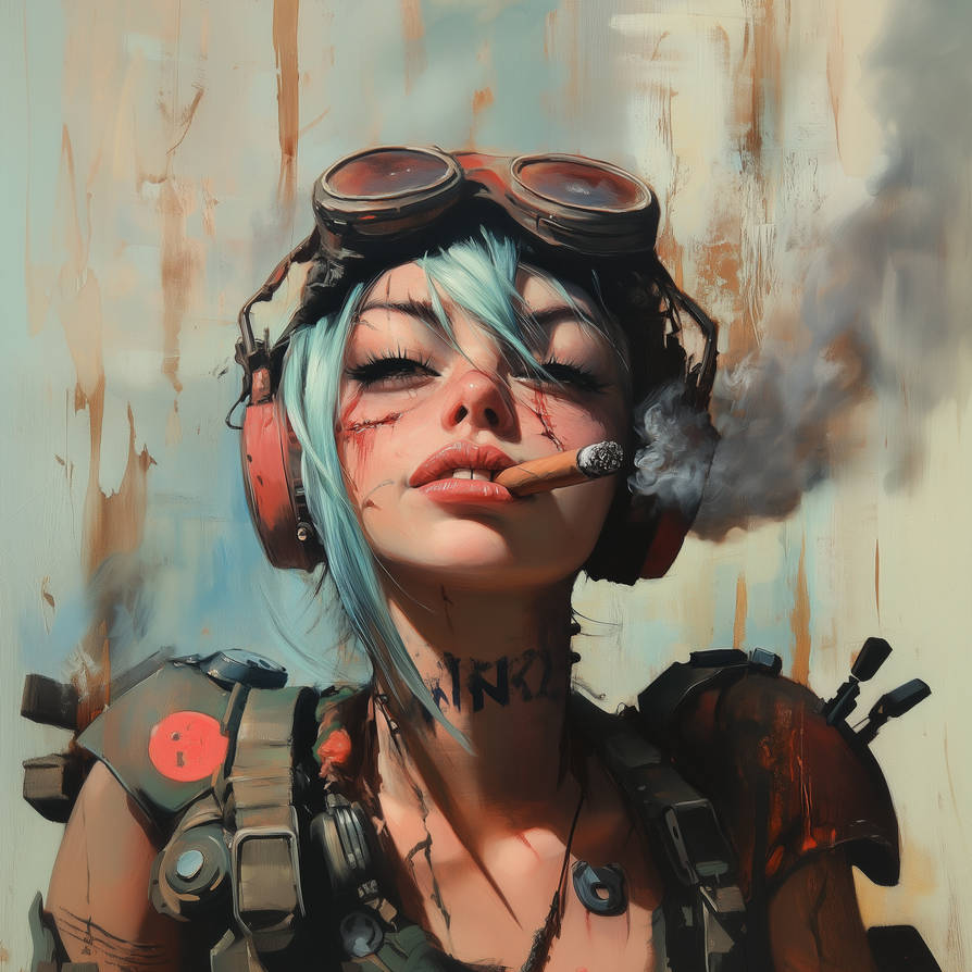 Tank Smiling Tank Girl by AzraelSeraph on DeviantArt