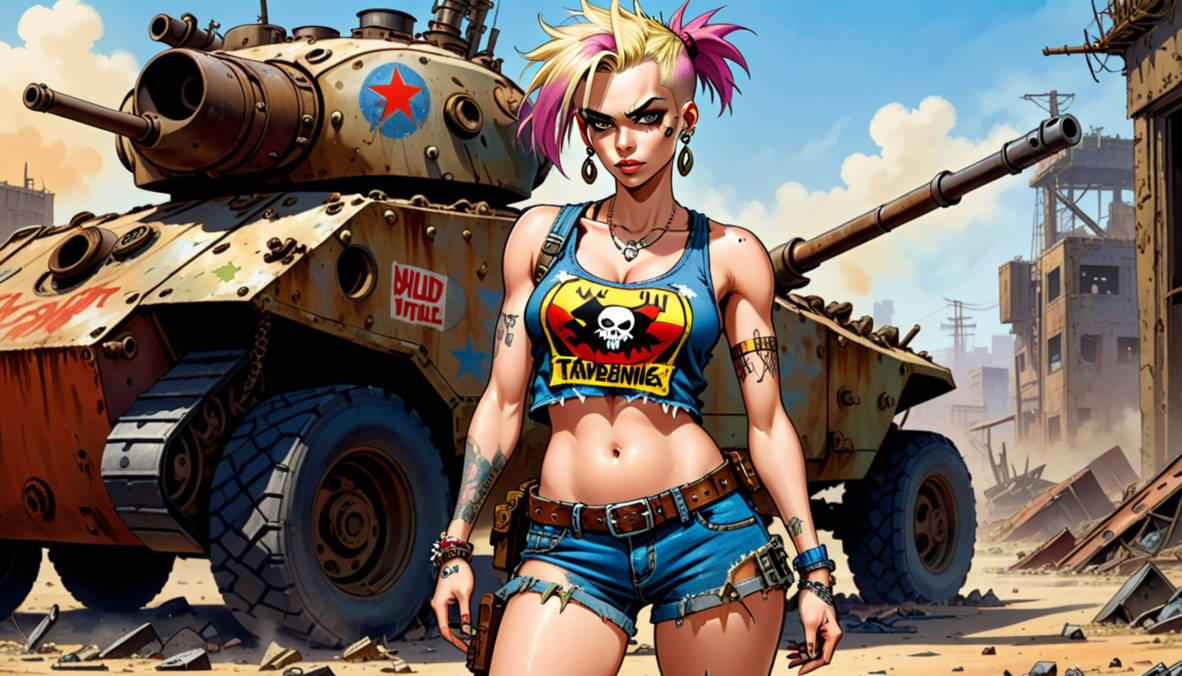 Animation Tank Female Tank Girl by AzraelSeraph on DeviantArt