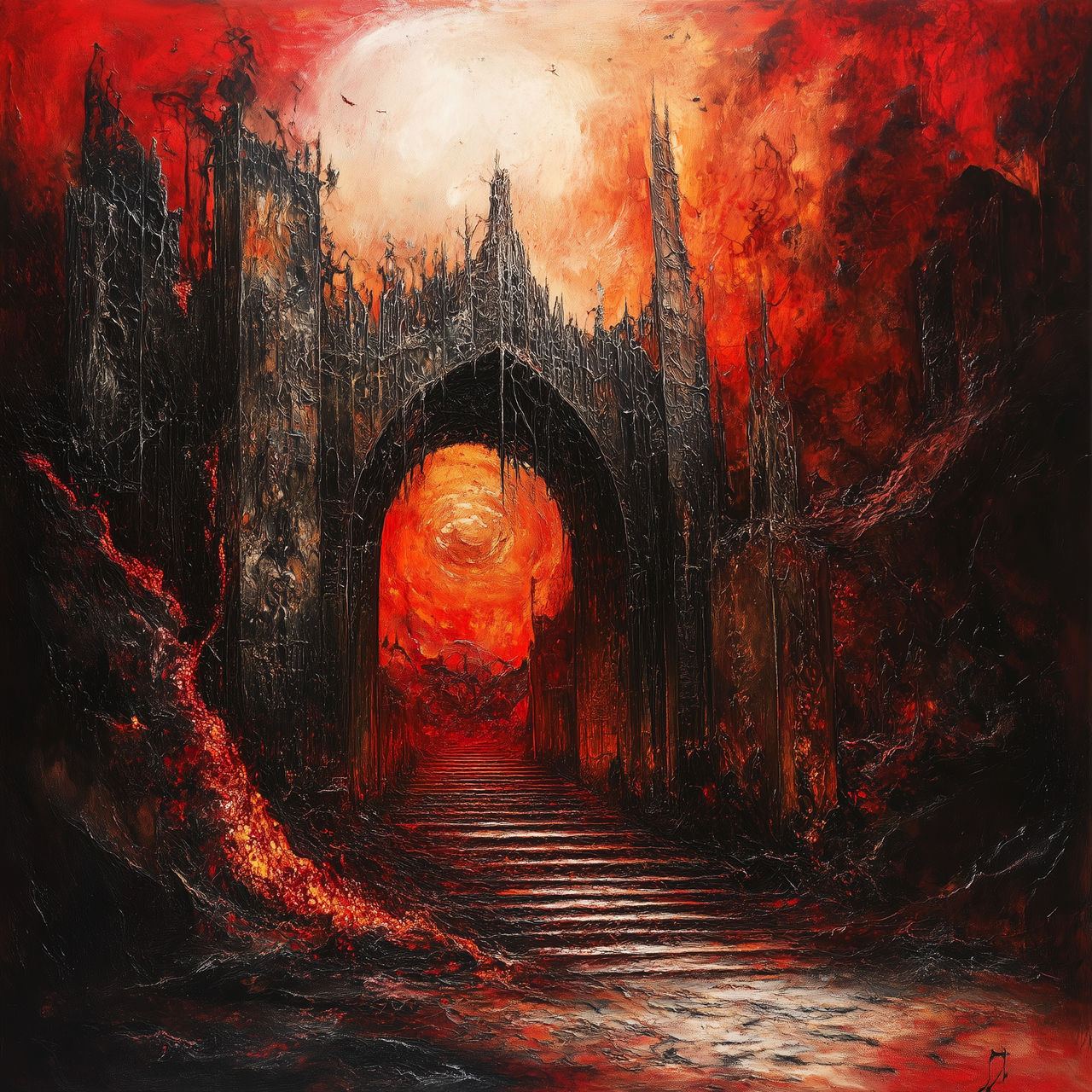 Hell Path Drawing The Gates Of Hell by AzraelSeraph on DeviantArt