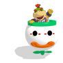 Bowser Jr In His Clown Car