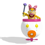 Wendy in her Clown Car