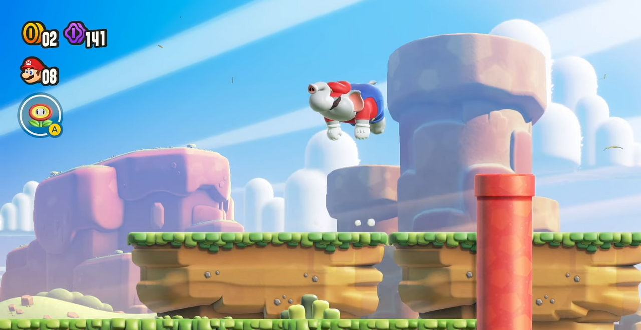 Super Mario Wonder - Lazy Mario
