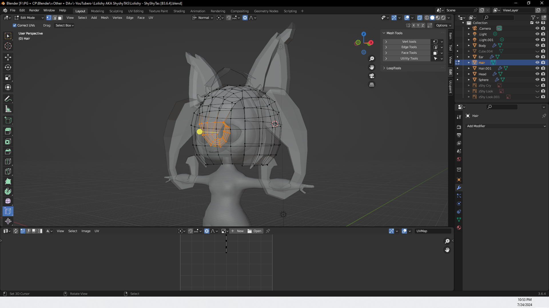 Shy Model Remaster In Progress