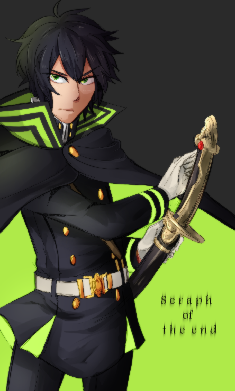 Anime Fanarts — Characters: Yuuichirou Hyakuya Anime: Owari no