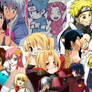 Anime Couples Collage