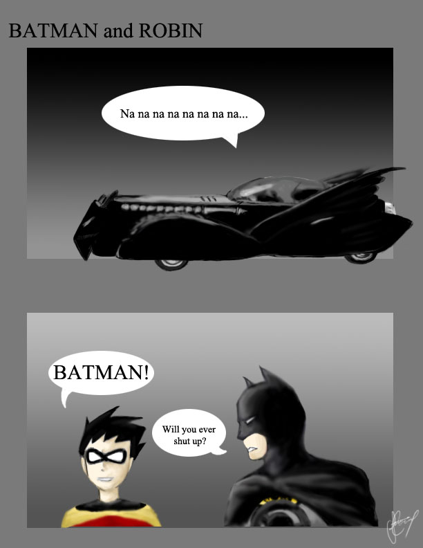 BATMAN and ROBIN