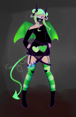 Adopt Auction: Silently Toxic - closed! by FancyBunnie Adopt Auction: Silently Toxic - closed! by FancyBunnie