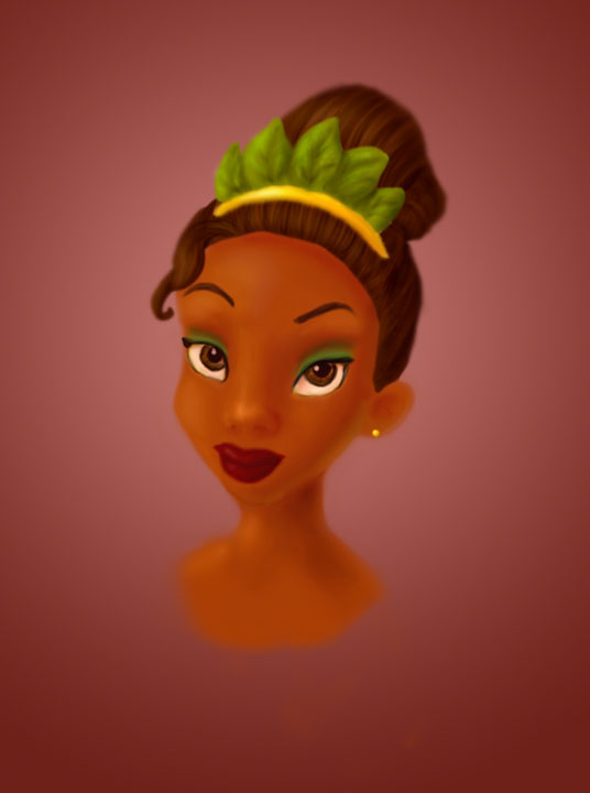 Tiana Speed Painting