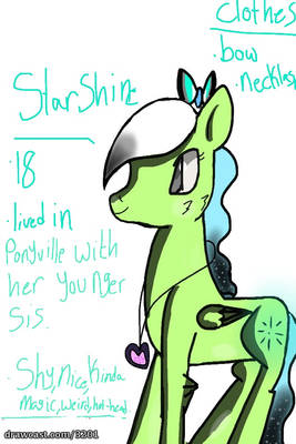 My main oc starshine