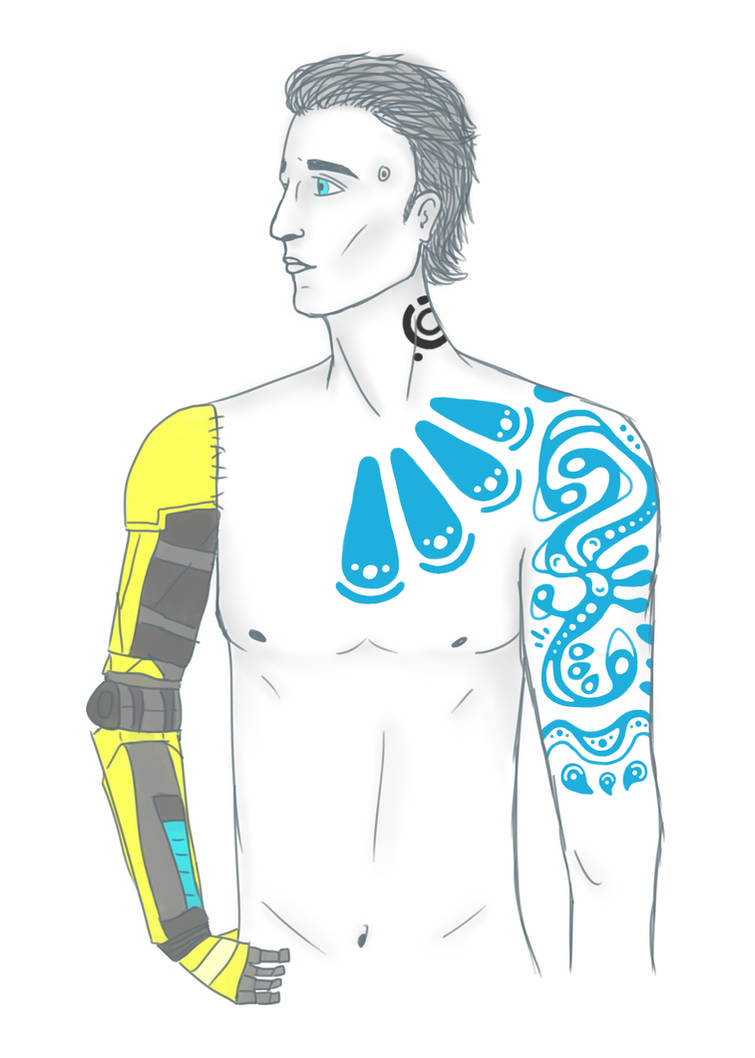 Rhys Tattoo design 2 by HeroCardboardCosplay on DeviantArt