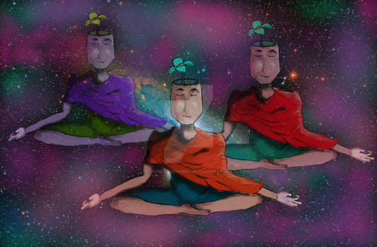 Monks in space