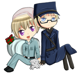 Chibi Finland and Sweden