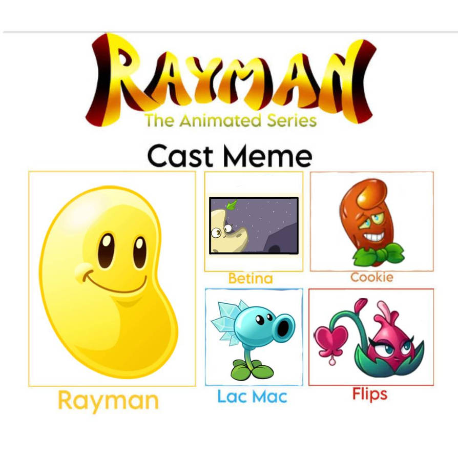 Meme Rasman The Rayman The Animated Series Cast Meme by iisgnfehn on DeviantArt