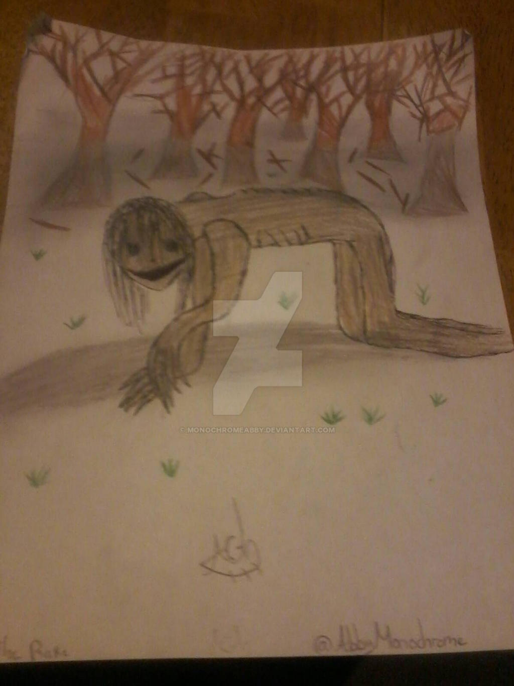 The Rake (creepypasta) by MonochromeAbby on DeviantArt