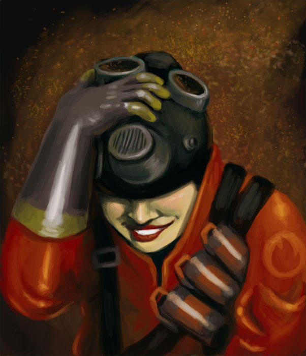 FAC Femme Fatale: Pyro by bonzombie on DeviantArt