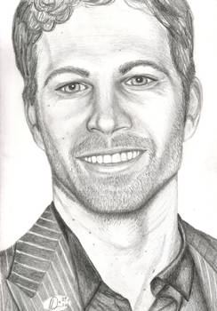 Paul Walker Sketch