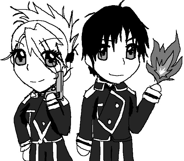 Roy and Riza