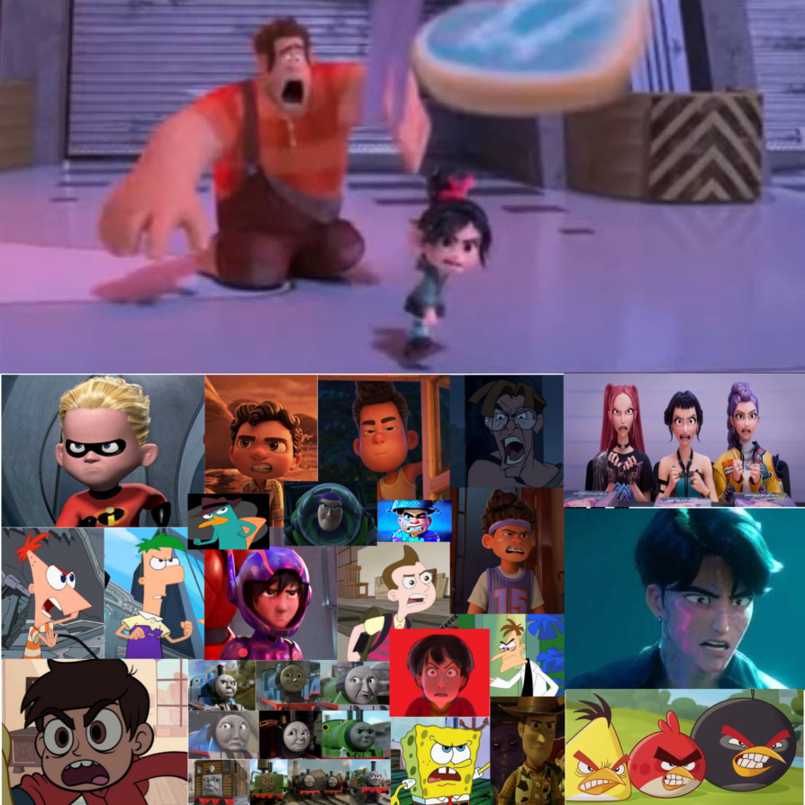 Dash Game Ralph Team Dash angry Vanellope throwing Ralph's medal by ArthurKanae on ...