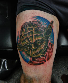 Yoda tattoo