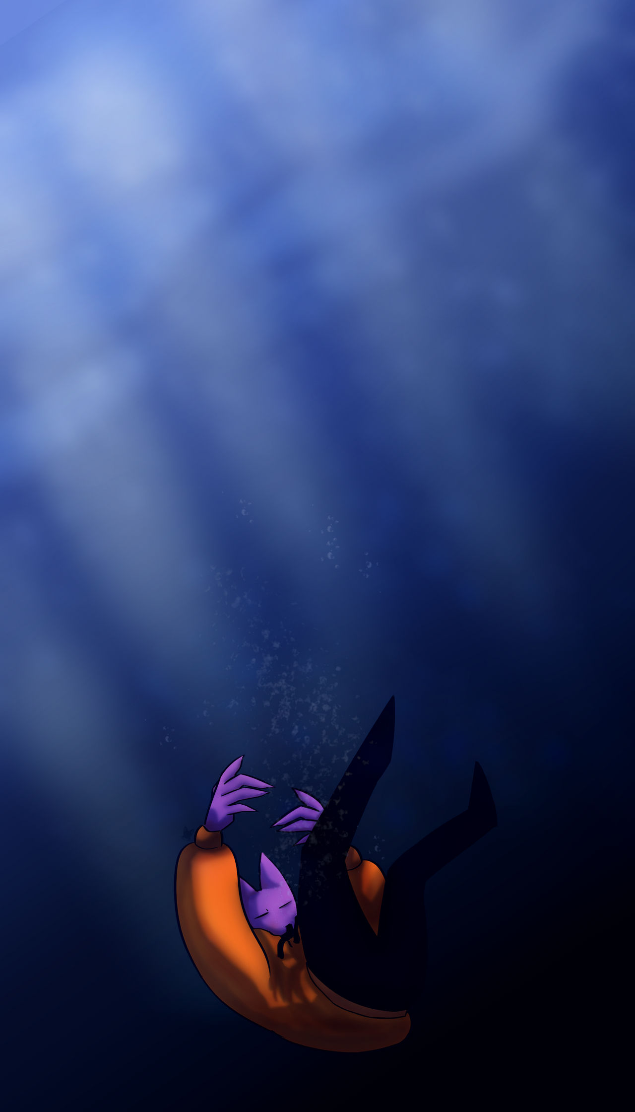 Sinking Head First Deviantart Sinking by Spiderleamer on DeviantArt