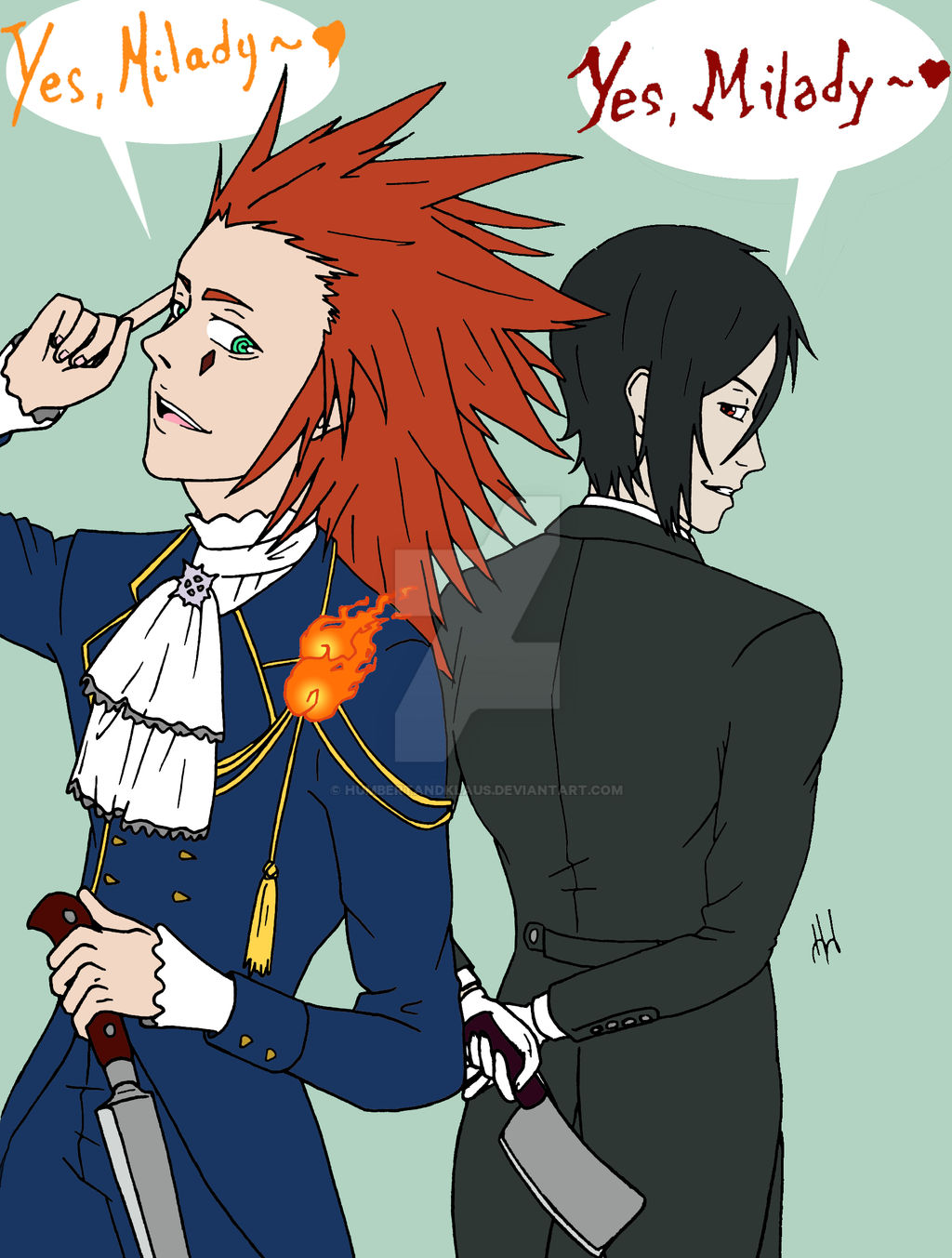 Axel and Sebastian Crossover?!?!