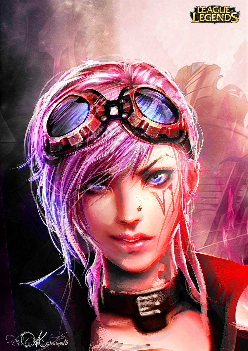 Vi Portrait_League of Legends