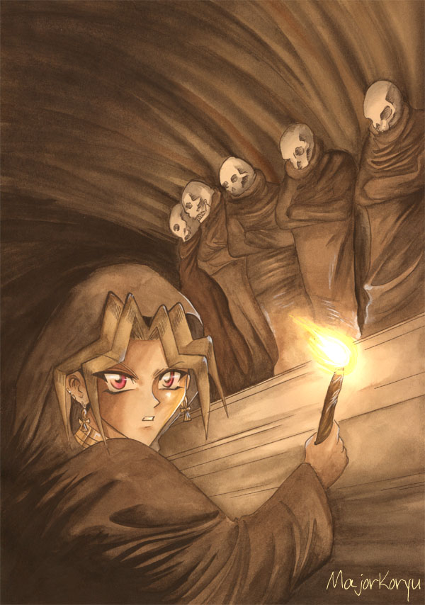 Yami in a cave