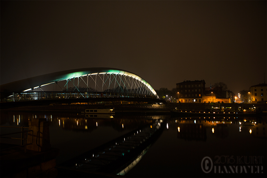 Krakow - Father Bernatek Bridge