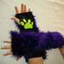 Purple Kitty Arm Warmers 2
