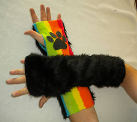 Black Kitty Arm Warmers 5