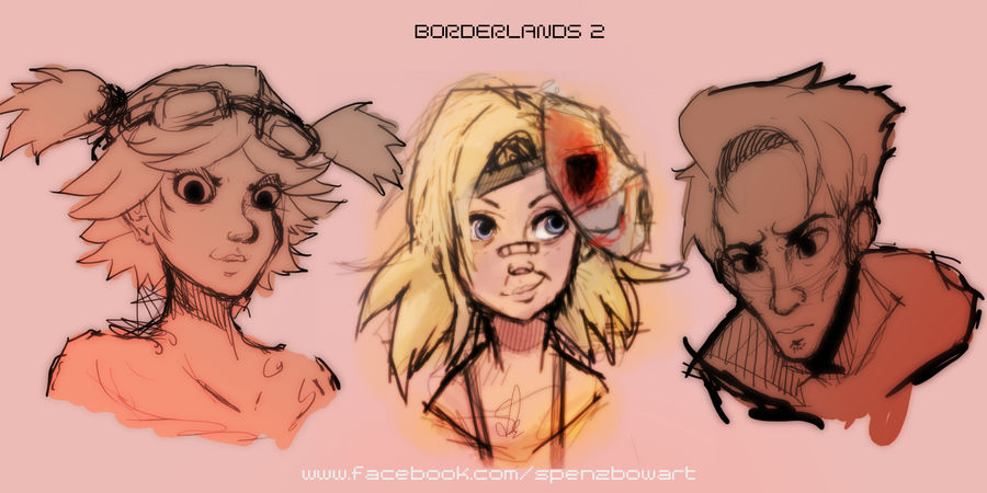 Borderlands Sketches