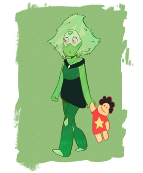 Peridot N' Steven | When it Rains