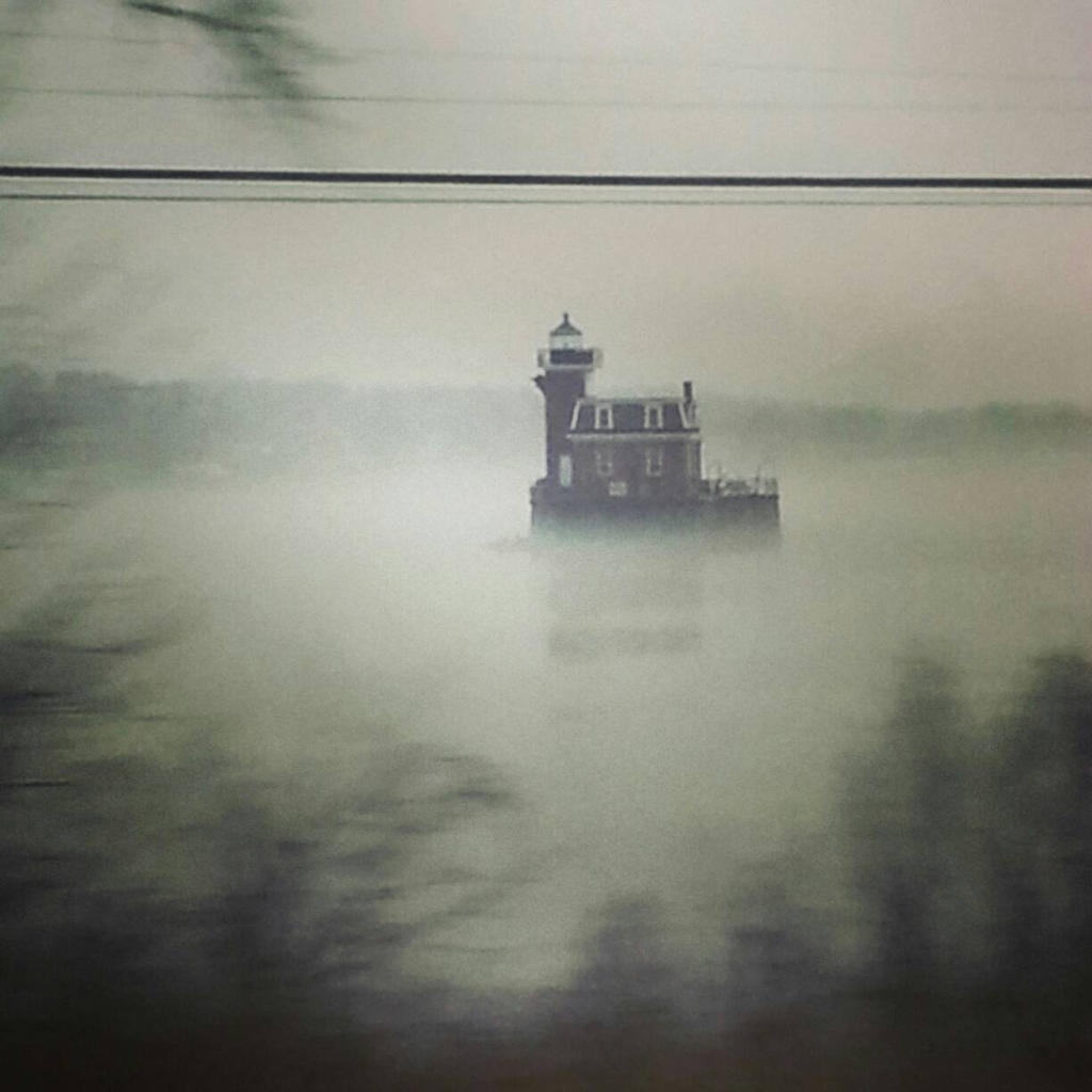 Misty Point Lighthouse misty lighthouse by Fedeltaflame on DeviantArt