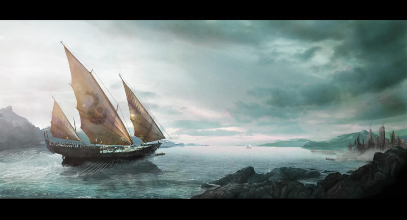 Matte Painting: The Arrival