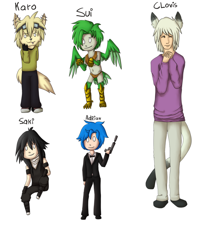 Final raffle prizes by ElithianFox on DeviantArt