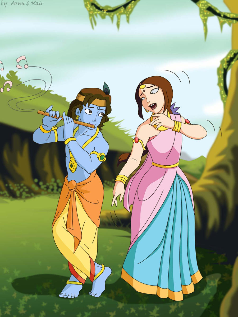 Anime krishna by nairarun15 on DeviantArt