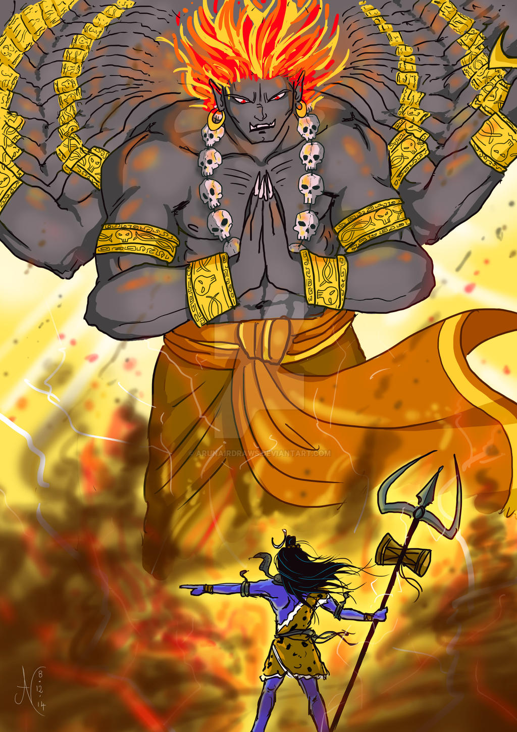 Shiva's Rage Lord Shiva Veerabhadra Shiva Angry Lord Shiva Shiva