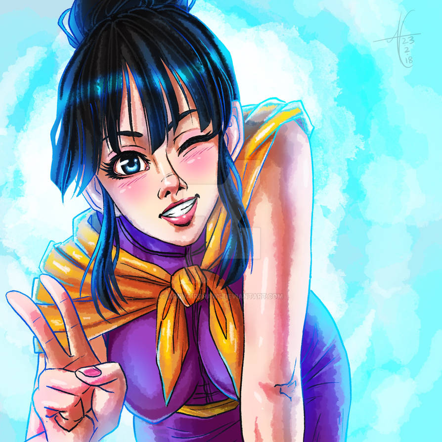 Gorgeous Chi Chi Revamped DBZ by arunairdraws on DeviantArt Gorgeous Chi Chi Revamped DBZ by arunairdraws on DeviantArt