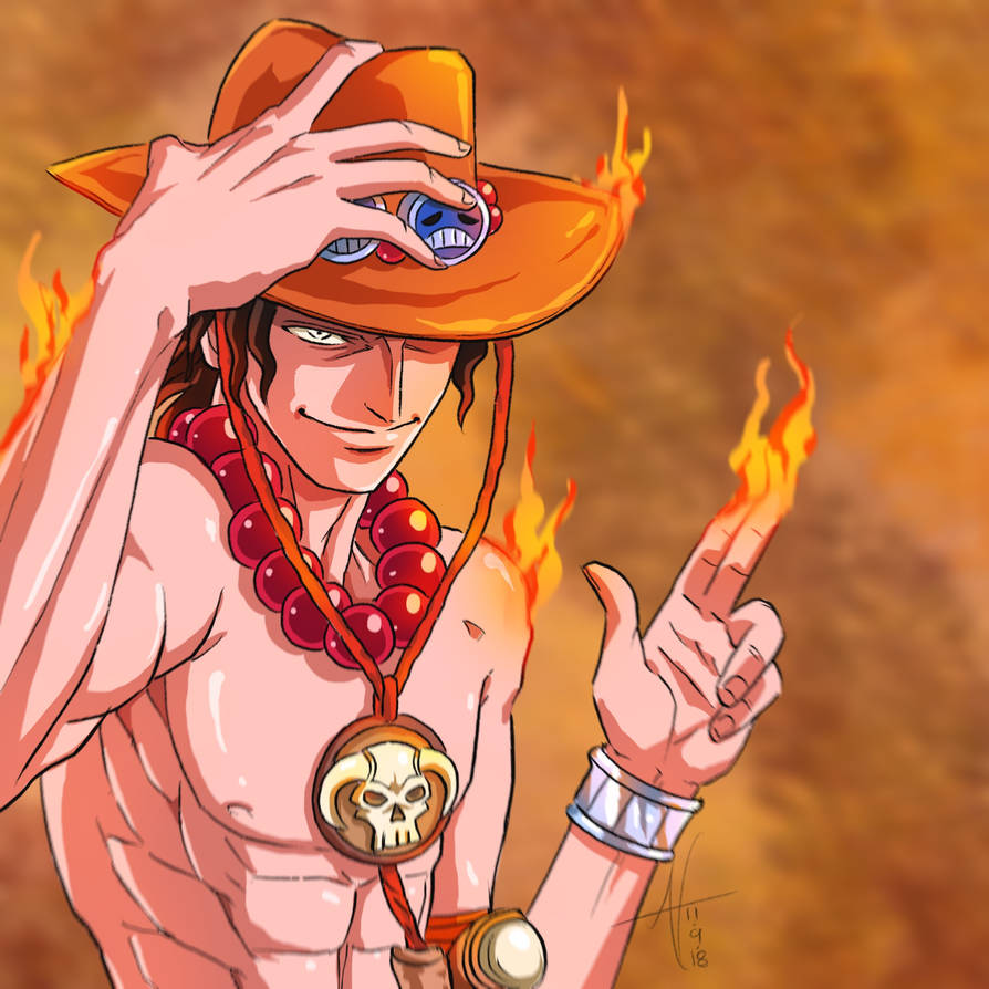 One Piece Ace Fan Art By Nairarun15 On Deviantart
