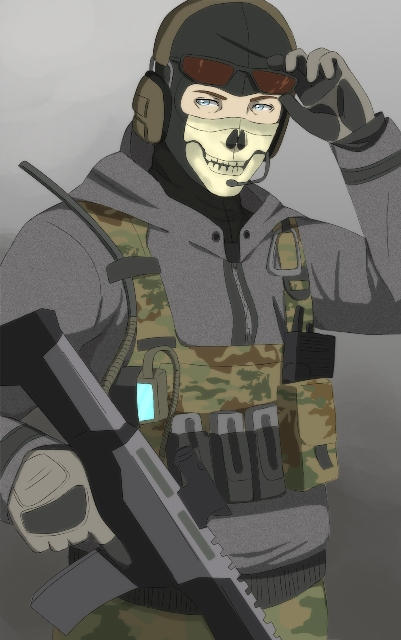 MW2 GHOST by hkintell on DeviantArt