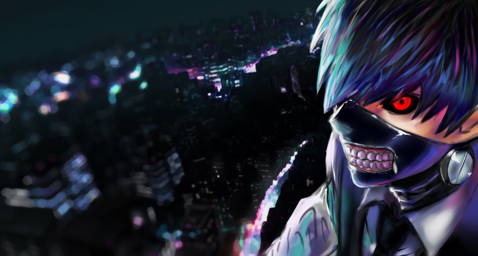 Kaneki Ken Masked (Black Hair)(Tokyo Ghoul) by parthpurwar1 on DeviantArt Kaneki Ken Masked (Black Hair)(Tokyo Ghoul) by parthpurwar1 on DeviantArt