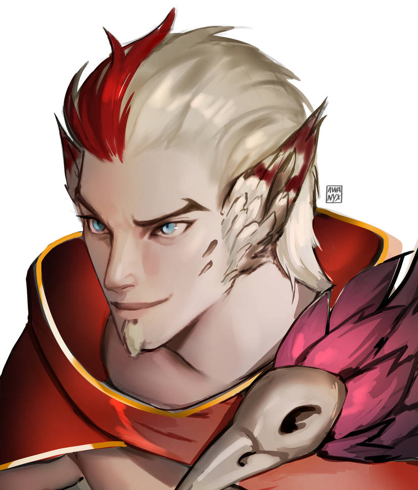 Rakan sketch by Awanyxy on DeviantArt
