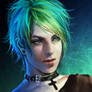 Green freak-nose job lol -