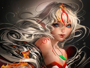 Okami Amaterasu by sakimichan Okami Amaterasu by sakimichan