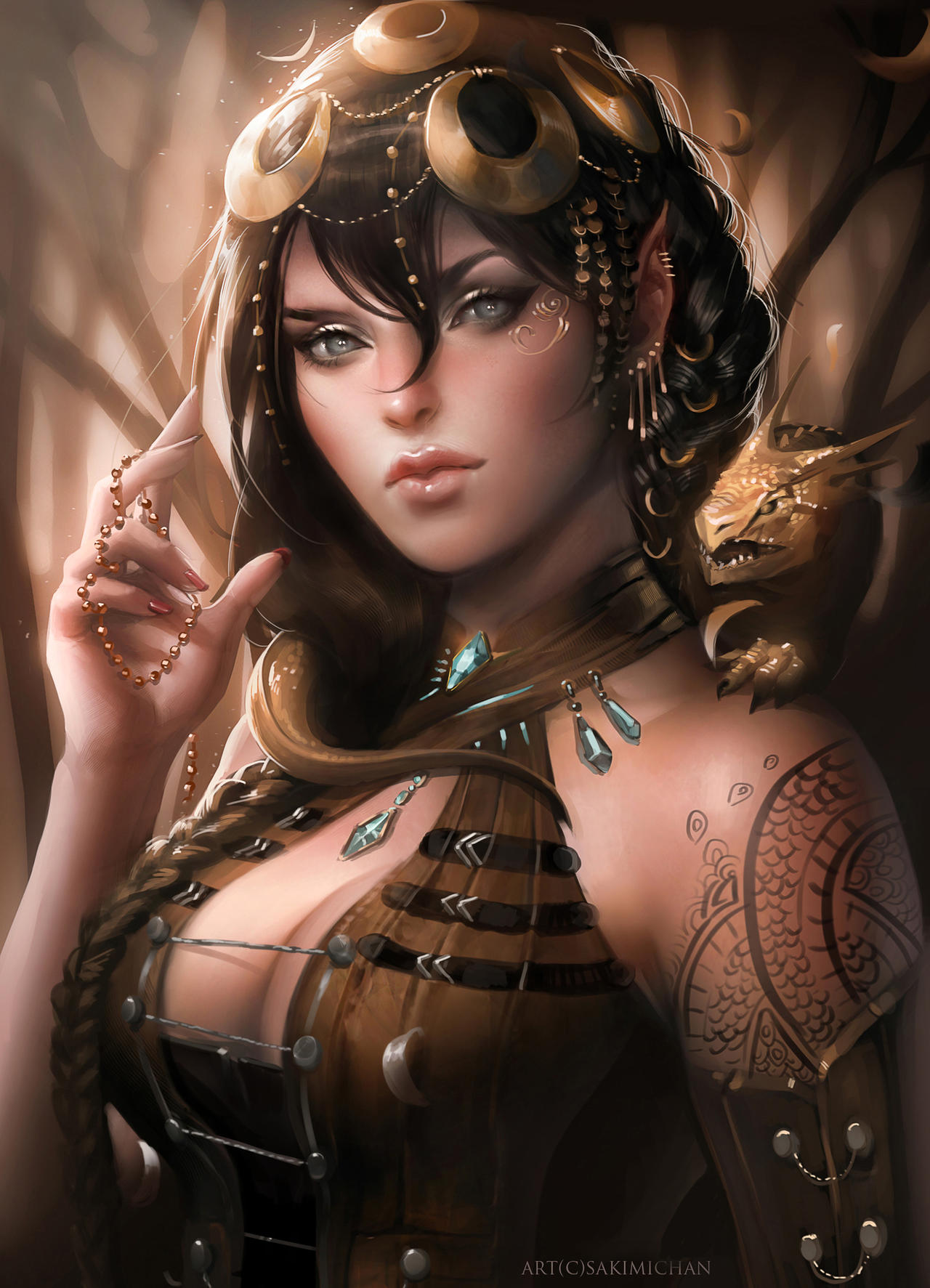Royal Assassin by sakimichan
