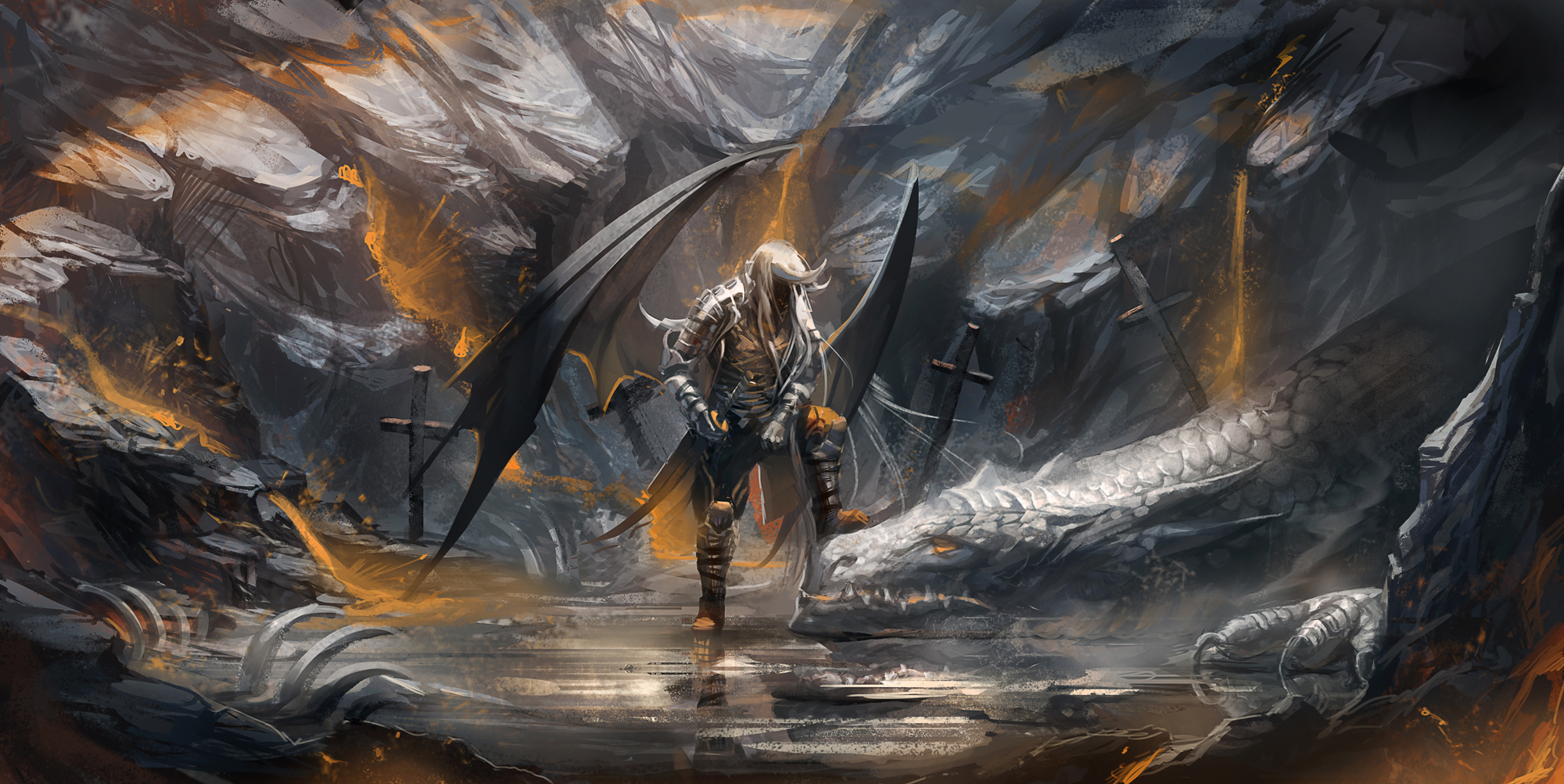 Dragon Tamed by sakimichan