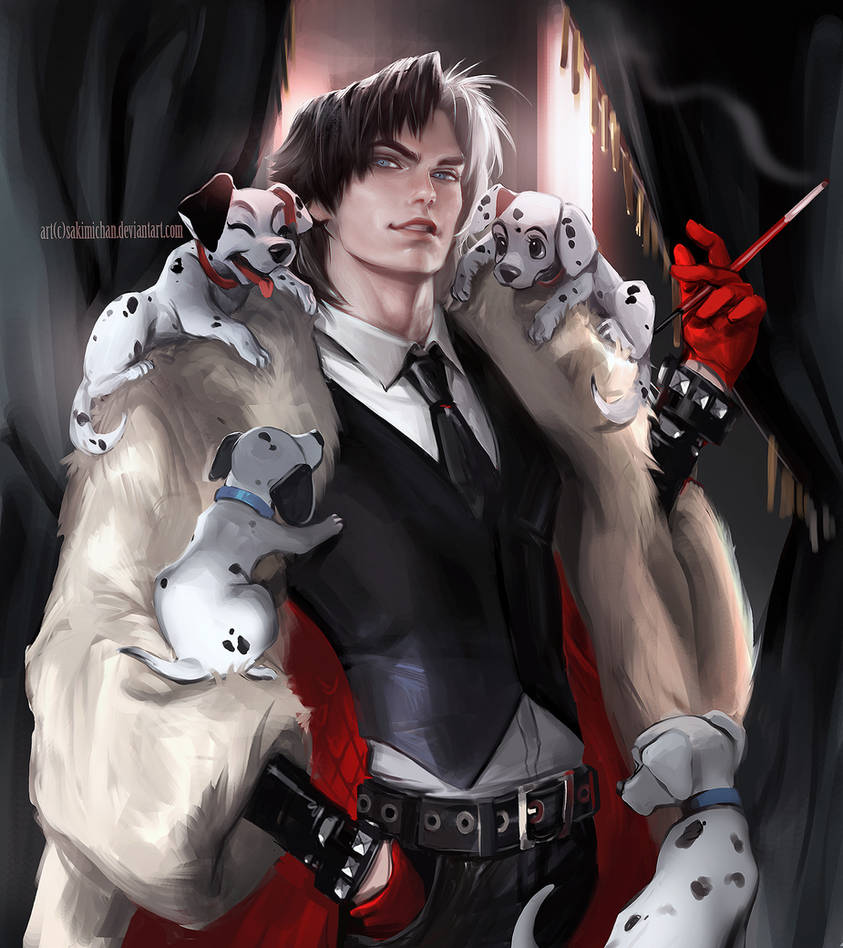 cruella by sakimichan